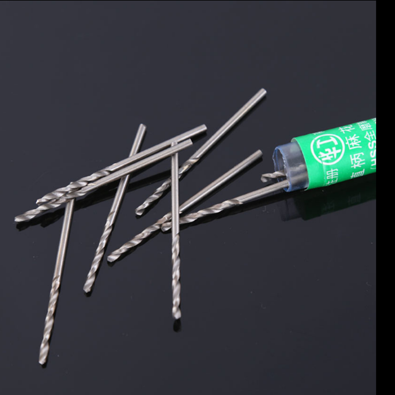 微型直柄麻花钻核桃金刚菩提佛珠珍珠打孔机电钻小钻头0.5-2.5mm